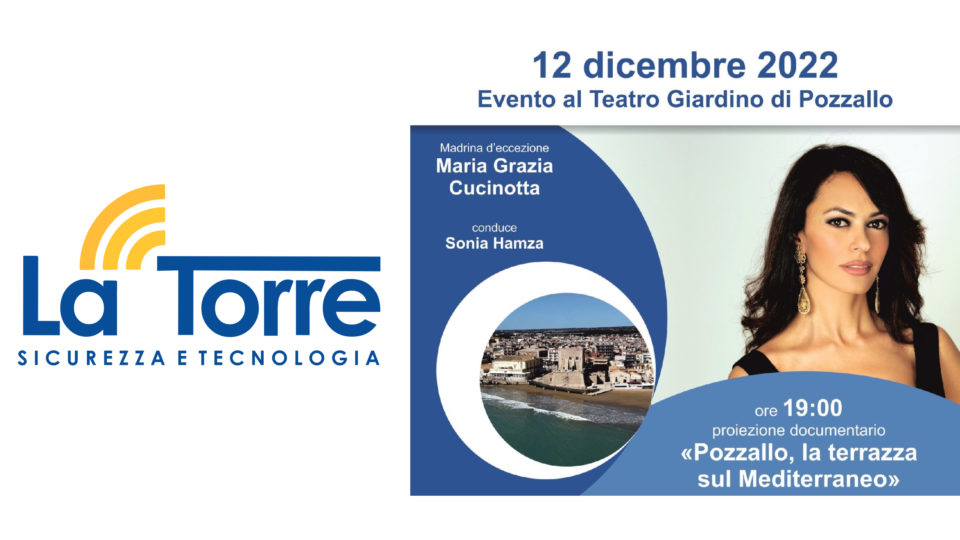 All’Istituto di Vigilanza La Torre affidata la sicurezza della due giorni di eventi con Maria Grazia Cucinotta
